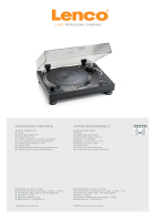 Lenco L3807 - Brochure 